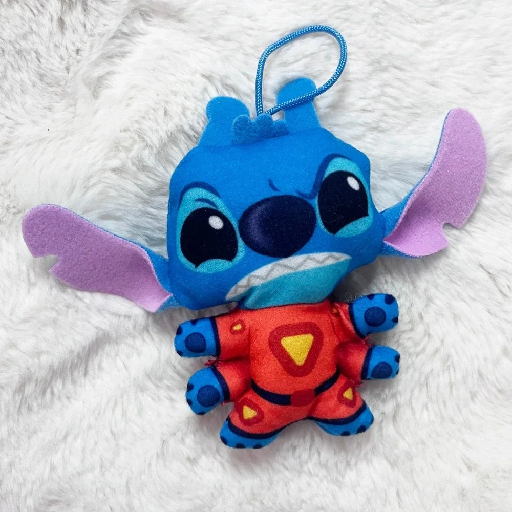 🔮 5/$25 Disney Lilo & Stitch Experiment 626 Red Space Suit Plush Bag Charm
